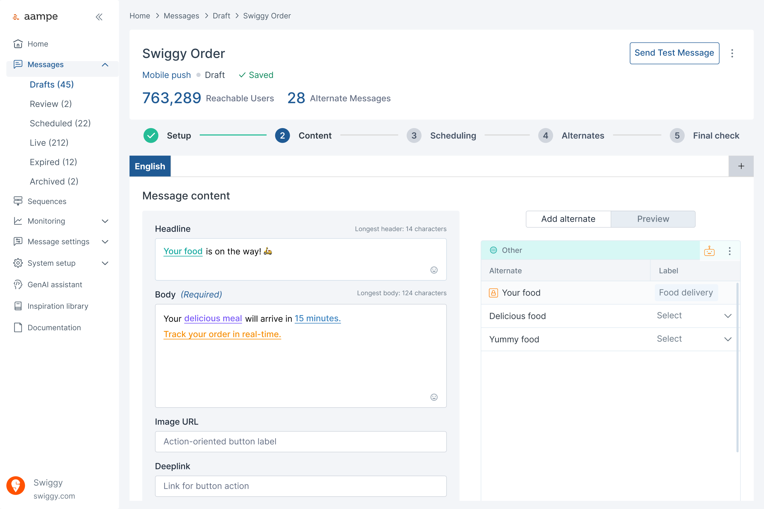 New Composer Experience — before